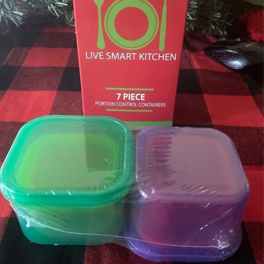 7 Pc. Portion Control Containers